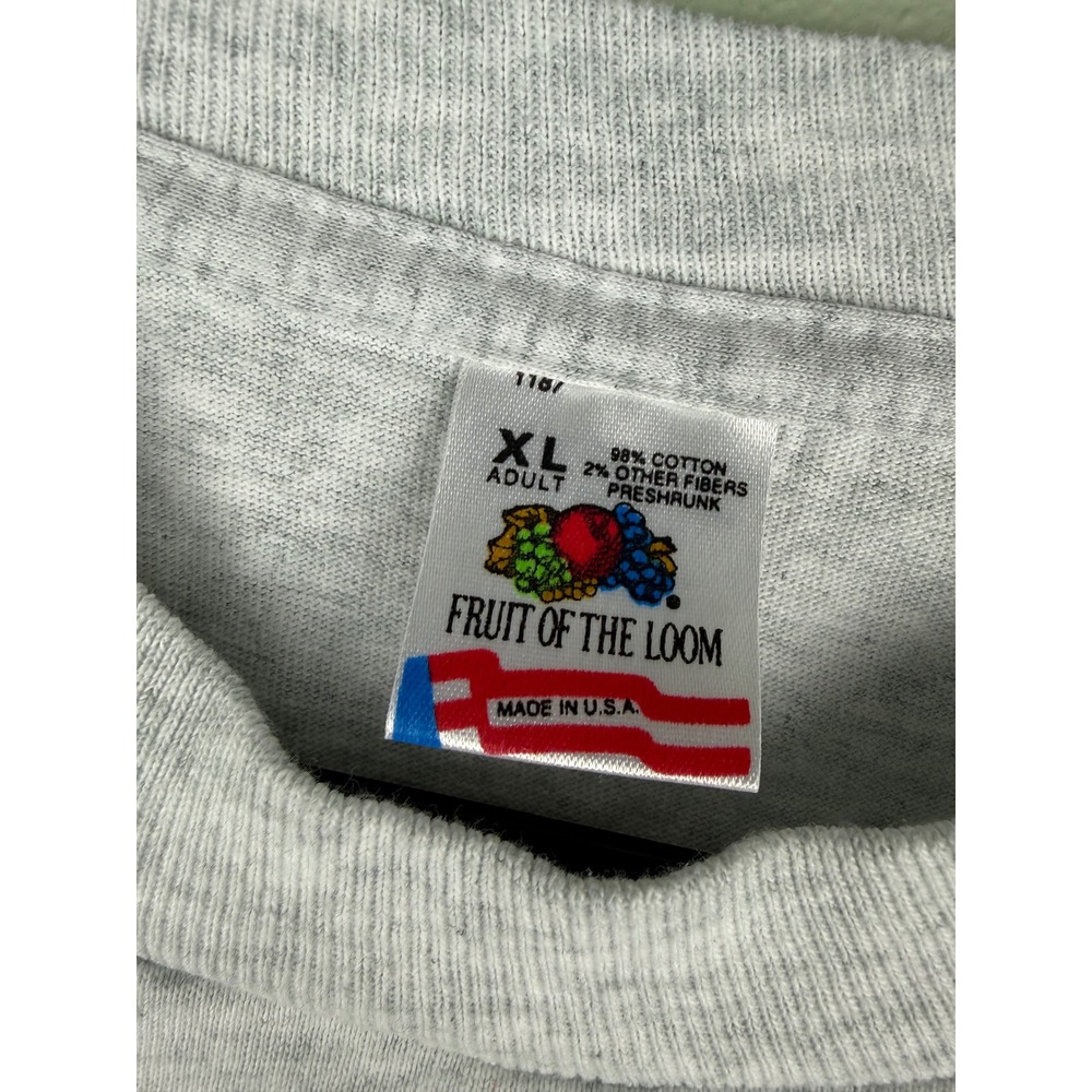 Vintage RCA SoundTrak T Shirt XL Gray Single Stitch Fruit of the Loom Promo 90s - Picture 3 of 10